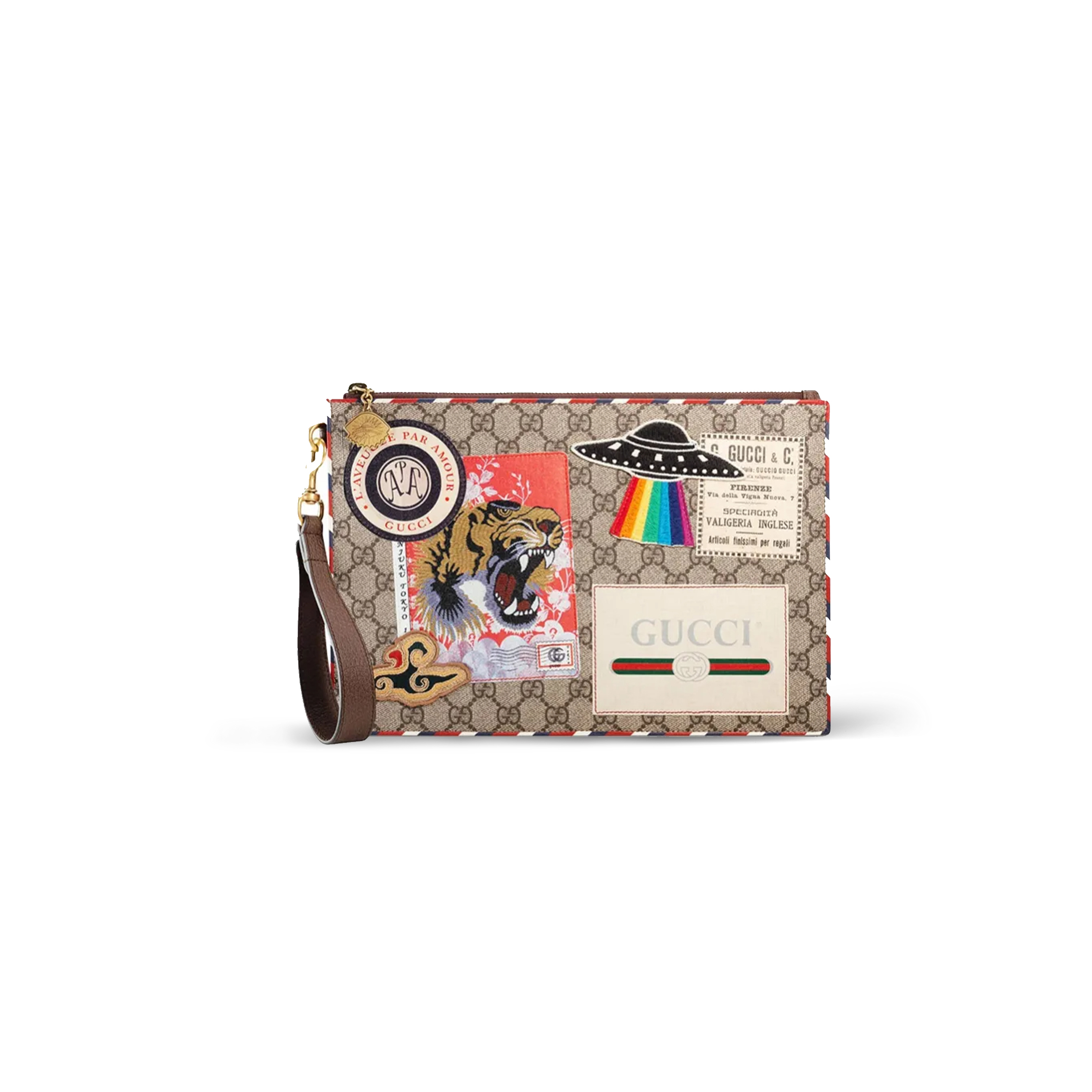 GUCCI GG OPHIDIA HANDBAG 473915 (30.5*21*1.5cm)